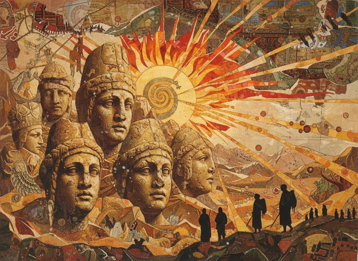 Археологические находки на горе Немрут-Даг
